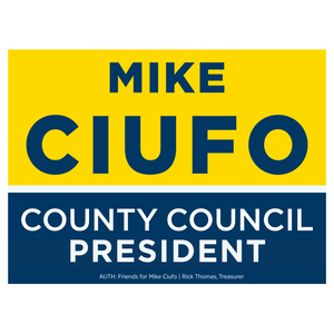 Team Page: Mike Ciufo for County Council President